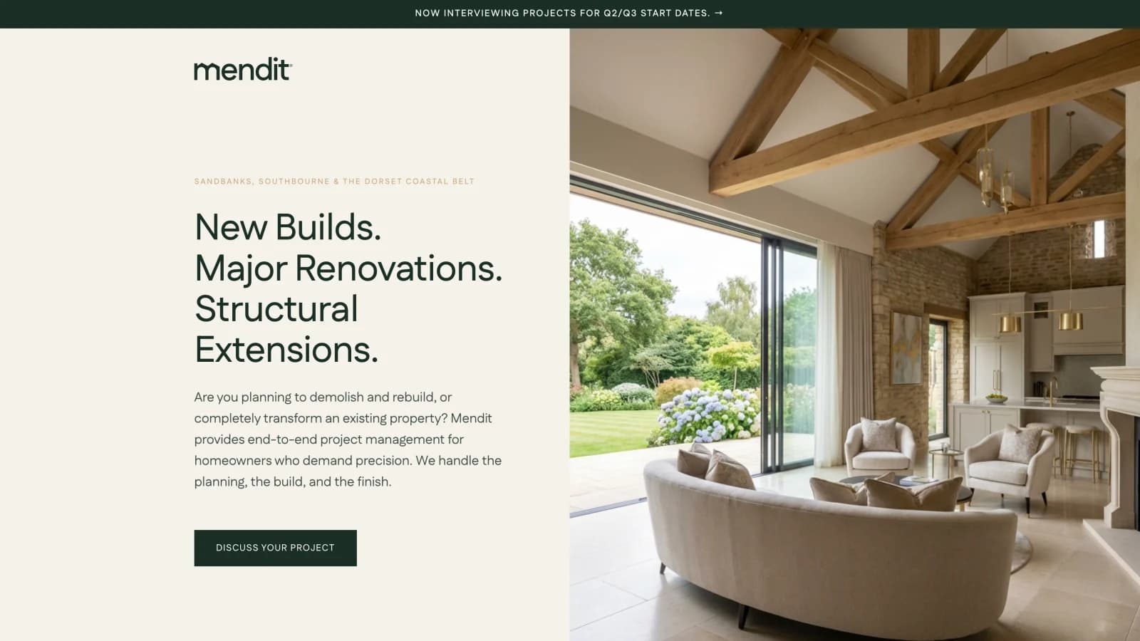 Mendit website